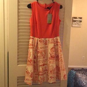 Fit & Flare Dress, size Small